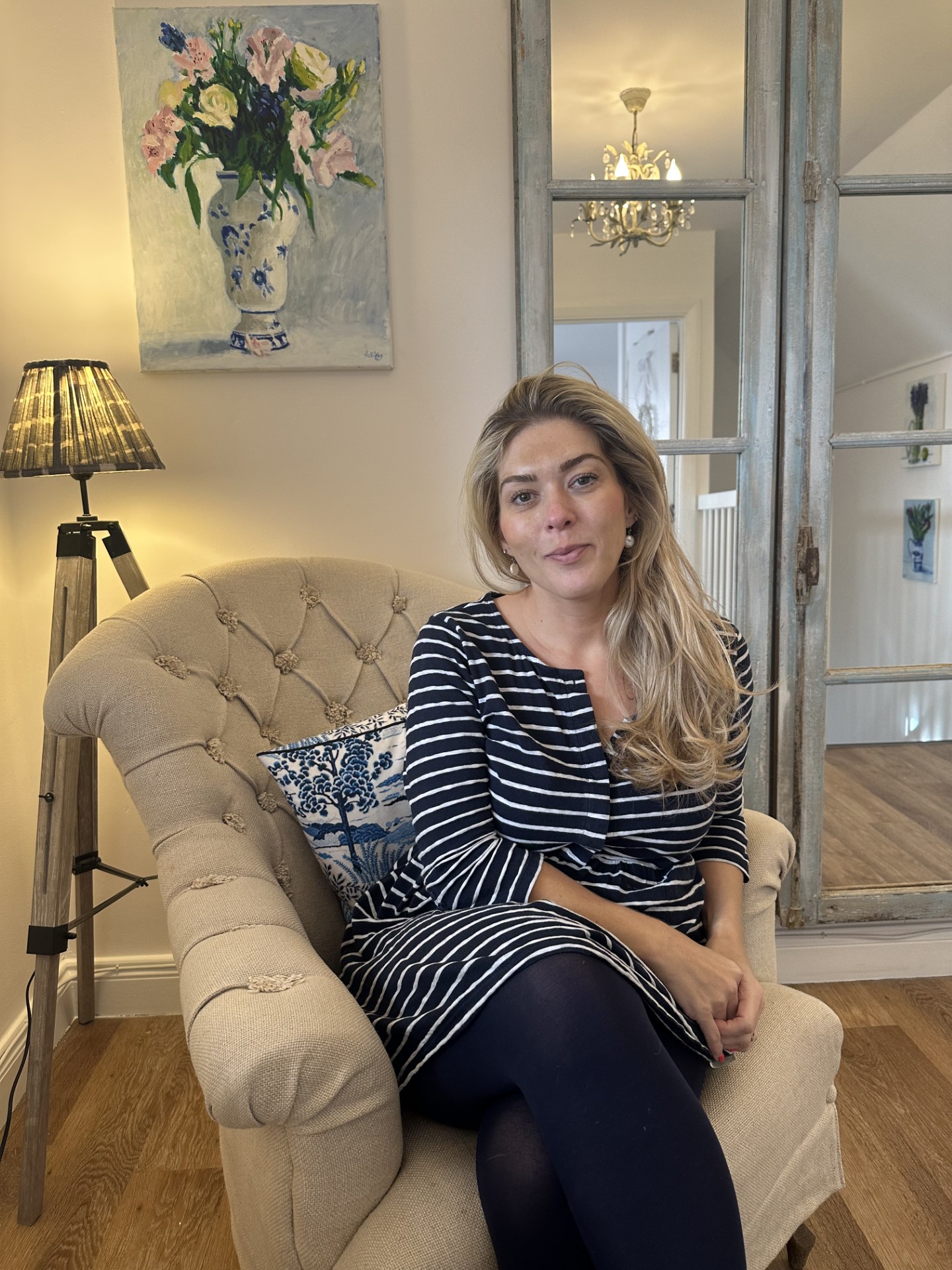 Dr Amber Halliday at Blue Bird Aesthetics in Worthing ready to discuss hormonal skin changes with a patient